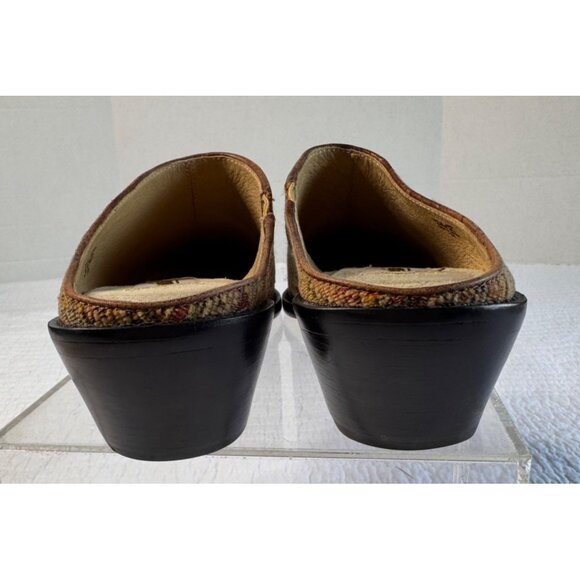 Matisse Sheryl Woven Tapestry Mule Boho Shoes Size 7M Leather Sole - Picture 8 of 10